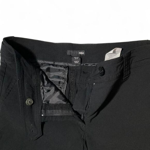 H&M Women's Black Capri Size 8 - Picture 5 of 5